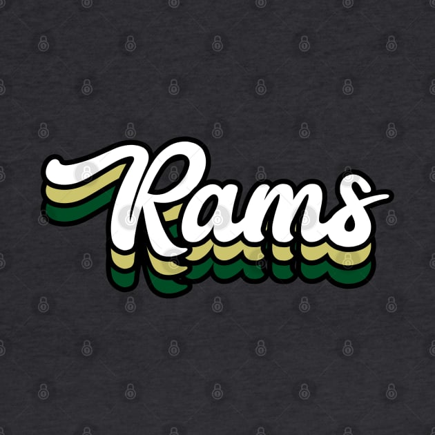 Rams - Colorado State University by Josh Wuflestad